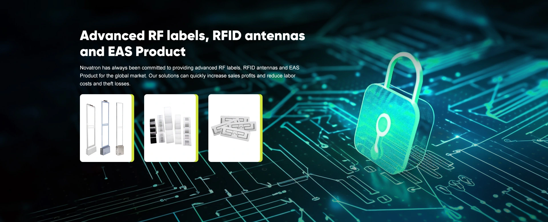 高级RF标签、RFID天线和EAS产品